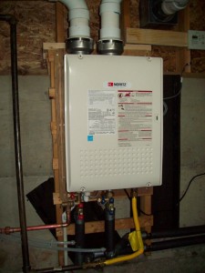 Noritz NRC111 Tankless Install In Crawl Space 2