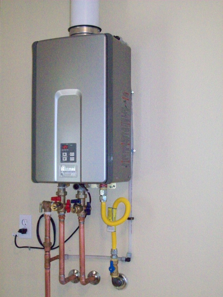 Tankless Water Heater Install Photos White Knight Plumbing