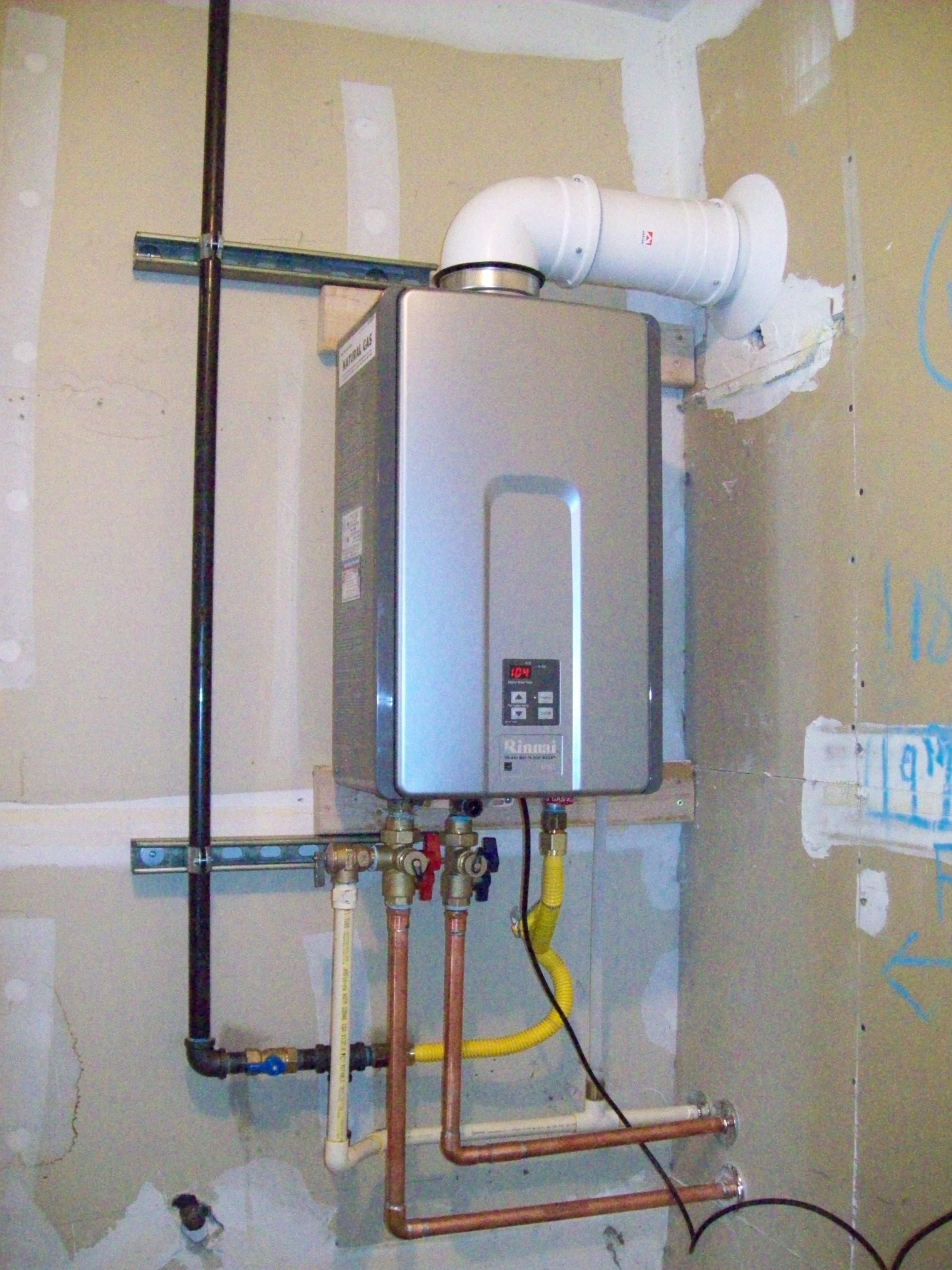 heater tankless rinnai water install plumbing installation space advantages leave homesfeed need